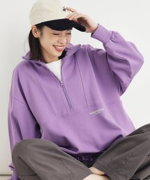 ハーフジップ」に該当するパープル/紫色系のファッション通販 - ZOZOTOWN