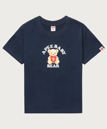 APEE BABY BEAR RUBBER PRINT TEE