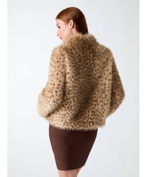 Guess(ゲス)の「LUNA Fur Jacket ジャケット ファージャケット レオパード(その他アウター・レディース・アニマル・LARGE/MEDIUM/SMALL/X-SMALL)」の2枚目の写真