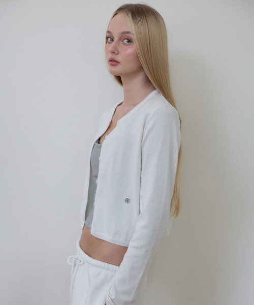 ROSEFRANTZ（ロゼフランツ）の「Basic Round Cardigan [Ivory]（カーディガン/ボレロ・レディース・アイボリー・OS）」の12枚目の写真
