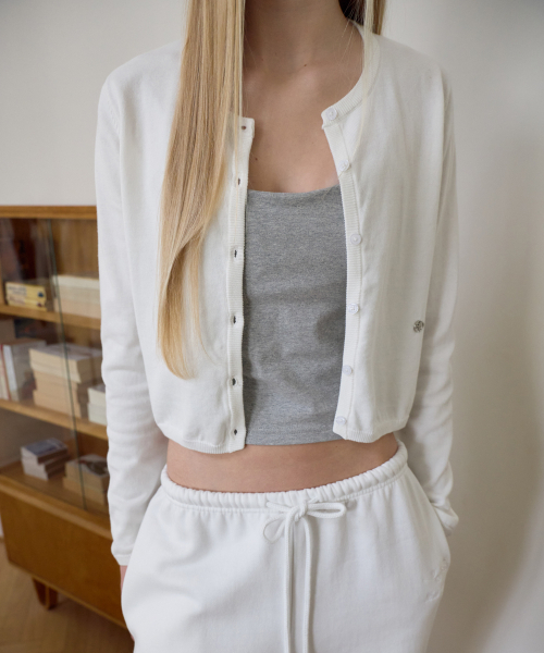 ROSEFRANTZ（ロゼフランツ）の「Basic Round Cardigan [Ivory]（カーディガン/ボレロ・レディース・アイボリー・OS）」の13枚目の写真