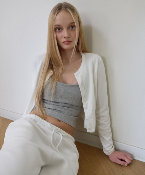 ROSEFRANTZ（ロゼフランツ）の「Basic Round Cardigan [Ivory]（カーディガン/ボレロ・レディース・アイボリー・OS）」の16枚目の写真