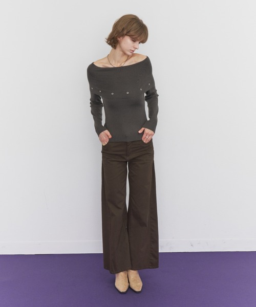 Rohwel（ローウェル）の「Suede Belt Short Boots / スエードベルトショートブーツ（ブーツ・レディース・ベージュ/ブラック・LARGE/MEDIUM/SMALL）」の21枚目の写真