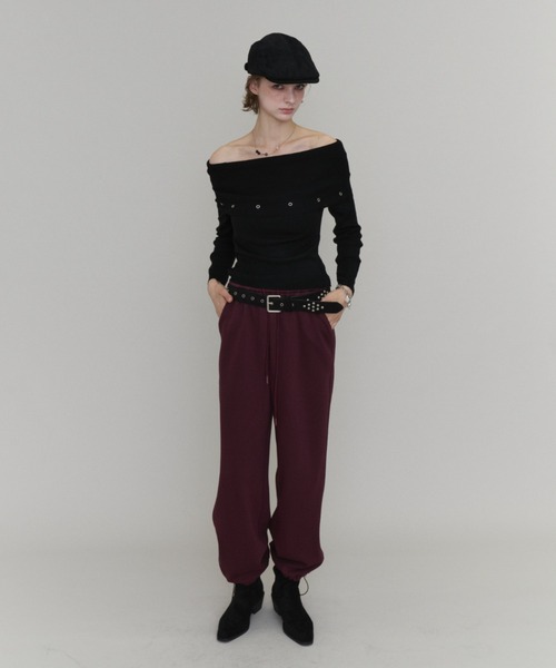 Rohwel（ローウェル）の「Suede Belt Short Boots / スエードベルトショートブーツ（ブーツ・レディース・ベージュ/ブラック・LARGE/MEDIUM/SMALL）」の5枚目の写真