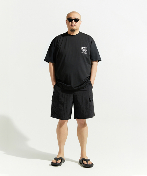 BOOVOOM（ブーブーム）の「[ビッグサイズ]リゾートビーチカーゴショーツ（その他パンツ・メンズ・グリーン/ブラック・XXXL/XXL/XL）」の6枚目の写真