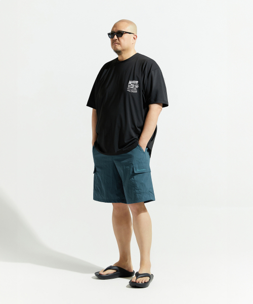 BOOVOOM（ブーブーム）の「[ビッグサイズ]リゾートビーチカーゴショーツ（その他パンツ・メンズ・グリーン/ブラック・XXXL/XXL/XL）」の14枚目の写真