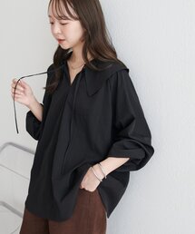 【WEB限定】衿フリルブラウス