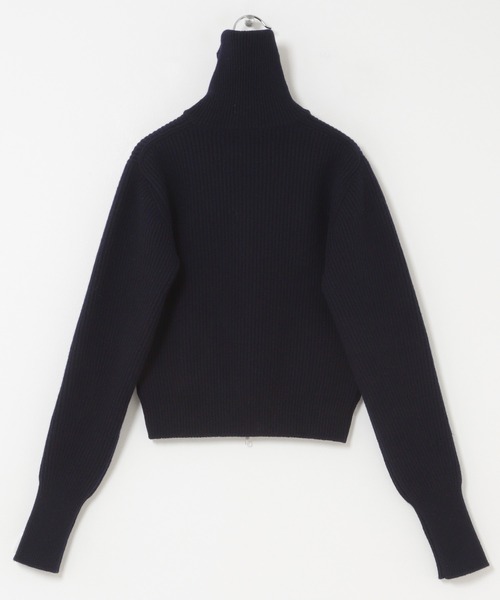 URBAN RESEARCH（アーバンリサーチ）の「『別注』ROUTINE×URBAN RESEARCH　ジップニット（ニット/セーター・レディース・ネイビー/グレー・FREE）」の10枚目の写真