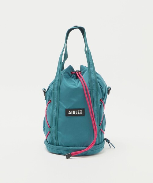 AIGLE(エーグル)の「<AIGLE>ColorDrawst SLD(ショルダーバッグ・レディース・コバルトブルー/オリーブ・FREE)」の1枚目の写真