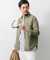 URBAN RESEARCH DOORS MENS | DOORS オーバーダイ三本針シャツ(シャツ/ブラウス)