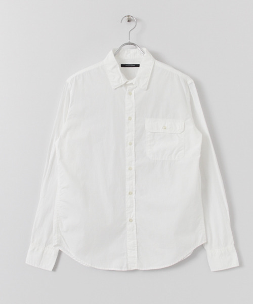 URBAN RESEARCH DOORS MENS（アーバンリサーチ ドアーズ メンズ）の「DOORS オーバーダイ三本針シャツ（シャツ/ブラウス・メンズ・カーキ/オフホワイト/ブルー/スミクロ・38/40）」の20枚目の写真