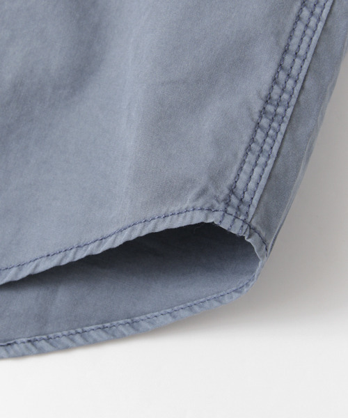 URBAN RESEARCH DOORS MENS（アーバンリサーチ ドアーズ メンズ）の「DOORS オーバーダイ三本針シャツ（シャツ/ブラウス・メンズ・カーキ/オフホワイト/ブルー/スミクロ・38/40）」の5枚目の写真