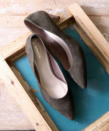 Au BANNISTER | 【人気パンプスの秋カラー】Au/ポインテッドミドルヒールパンプス(パンプス)