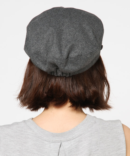 Heather（ヘザー）の「ＰＷキャスケット 729242（キャスケット・レディース・グレー系その他/ブラック・FREE）」の7枚目の写真