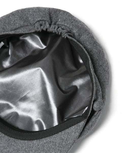 Heather（ヘザー）の「ＰＷキャスケット 729242（キャスケット・レディース・グレー系その他/ブラック・FREE）」の3枚目の写真