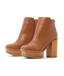 MOUSSY | WOODEN HEEL BOOTS(ブーツ)