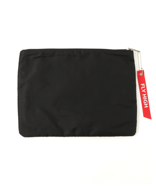 WEGO（ウィゴー）の「WEGO/MA-1クラッチバック（クラッチバッグ・レディース・カーキ/ブラック・FREE）」の3枚目の写真