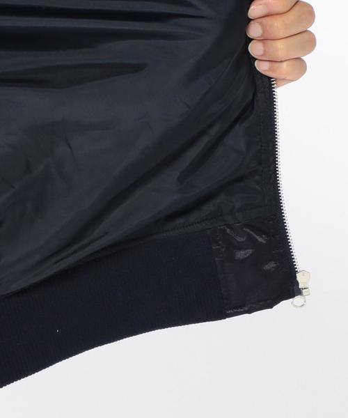 coen(コーエン)の「グリズリー刺繍スカジャン(ブルゾン・メンズ・ブラック/ネイビー・SMALL/MEDIUM/LARGE)」の15枚目の写真