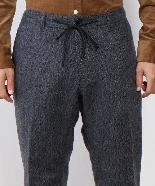 MYSELF ABAHOUSE(マイセルフアバハウス)の「ホームスパンパンツ | マイセルフ(その他パンツ・メンズ・ネイビー/グレー・MEDIUM/SMALL/LARGE)」の6枚目の写真