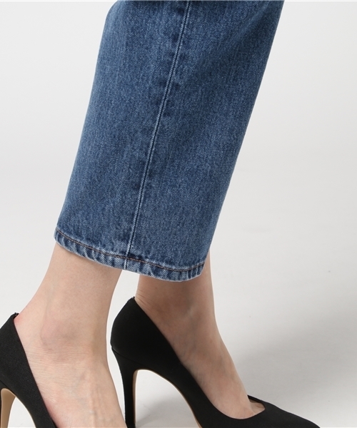 Lee（リー）の「FORDMILLS by LEE / レギュラーストレートMD（デニムパンツ・レディース・ブルー・XX-SMALL/SMALL/X-SMALL/MEDIUM）」の2枚目の写真