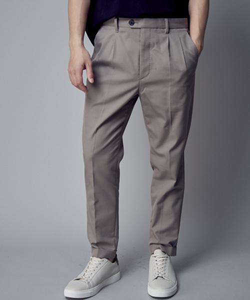 ALLSAINTS（オールセインツ）の「TALLIS CROPPED SLIM TROUSERS | タリス クロップド スリム トラウザー（スラックス・メンズ・ブラック/チャコールグレー/ダークカーキ/ダークネイビー/カーキ/ダークブルー/ライトカーキ/ホワイト・34inch/32inch/30inch/28inch/33inch/30 inch/31inch）」の5枚目の写真
