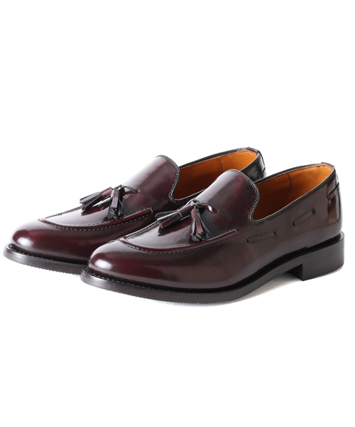 London Shoe Make（ロンドンシューメイク）の「London Shoe Make Oxford and Derby  / タッセルローファー ドレスシューズ ≪グッドイヤーウエルト製法≫ 8009（ローファー・メンズ・ブラック/ダークブラウン/ブラック系その他・8.5inch/8inch/7inch/6.5inch/6inch/9inch/7.5inch/10inch/9.5inch）」の3枚目の写真