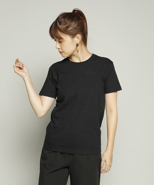 HANES(ヘインズ)の「Hanes 1P JAPAN Fit ジャパンフィット(1枚) クルーネックTシャツ(Tシャツ/カットソー・レディース・ブラック/グレー/ホワイト・X-SMALL/SMALL)」の3枚目の写真