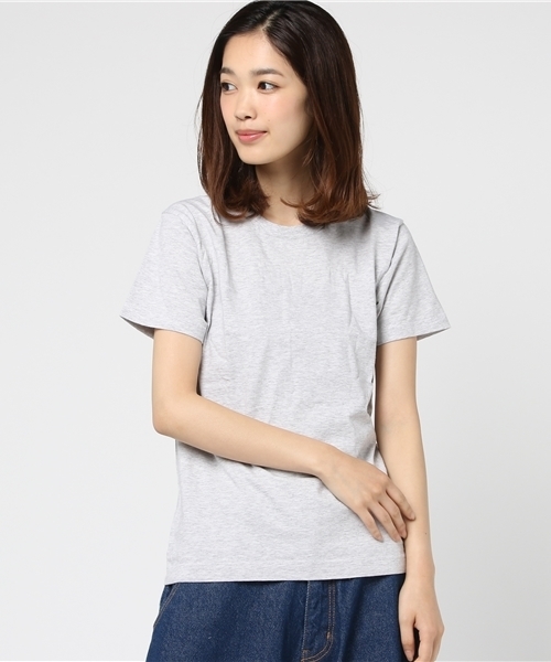 HANES(ヘインズ)の「Hanes 1P JAPAN Fit ジャパンフィット(1枚) クルーネックTシャツ(Tシャツ/カットソー・レディース・ブラック/グレー/ホワイト・X-SMALL/SMALL)」の12枚目の写真