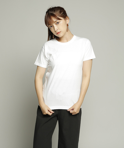 HANES(ヘインズ)の「Hanes 1P JAPAN Fit ジャパンフィット(1枚) クルーネックTシャツ(Tシャツ/カットソー・レディース・ブラック/グレー/ホワイト・X-SMALL/SMALL)」の15枚目の写真