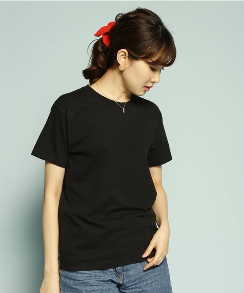 HANES(ヘインズ)の「Hanes 1P JAPAN Fit ジャパンフィット(1枚) クルーネックTシャツ(Tシャツ/カットソー・レディース・ブラック/グレー/ホワイト・X-SMALL/SMALL)」の16枚目の写真