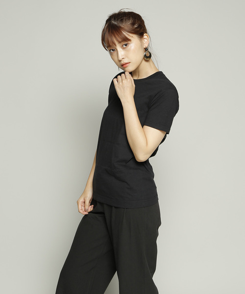 HANES(ヘインズ)の「Hanes 1P JAPAN Fit ジャパンフィット(1枚) クルーネックTシャツ(Tシャツ/カットソー・レディース・ブラック/グレー/ホワイト・X-SMALL/SMALL)」の19枚目の写真