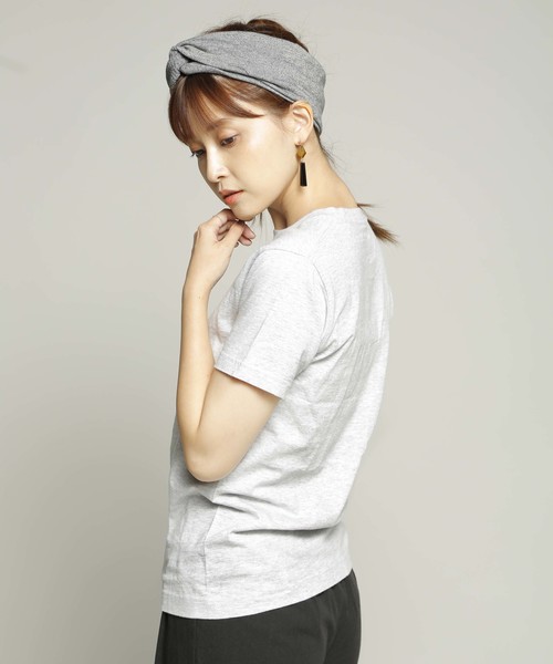 HANES(ヘインズ)の「Hanes 1P JAPAN Fit ジャパンフィット(1枚) クルーネックTシャツ(Tシャツ/カットソー・レディース・ブラック/グレー/ホワイト・X-SMALL/SMALL)」の21枚目の写真