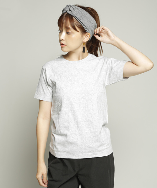 HANES(ヘインズ)の「Hanes 1P JAPAN Fit ジャパンフィット(1枚) クルーネックTシャツ(Tシャツ/カットソー・レディース・ブラック/グレー/ホワイト・X-SMALL/SMALL)」の22枚目の写真