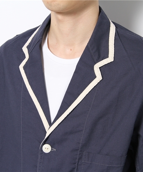 HUMAN MADE(ヒューマンメード)の「○HUMAN MADE / SCHOOL JACKET #002(テーラードジャケット・メンズ・ネイビー・MEDIUM/LARGE)」の5枚目の写真