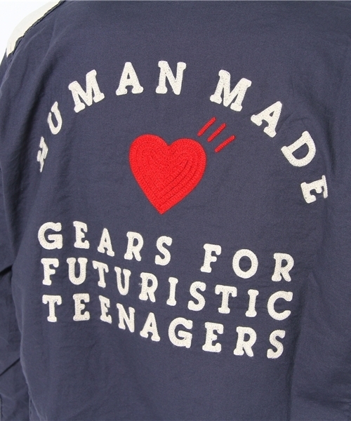 HUMAN MADE(ヒューマンメード)の「○HUMAN MADE / SCHOOL JACKET #002(テーラードジャケット・メンズ・ネイビー・MEDIUM/LARGE)」の6枚目の写真