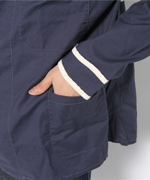 HUMAN MADE(ヒューマンメード)の「○HUMAN MADE / SCHOOL JACKET #002(テーラードジャケット・メンズ・ネイビー・MEDIUM/LARGE)」の7枚目の写真
