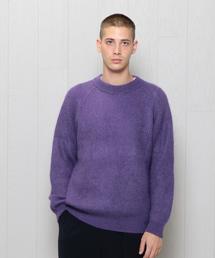 H　BEAUTY&YOUTH UNITED ARROWS | ＜H＞KID MOHAIR AZE CREW NECK KNIT/ﾆｯﾄ ◆(ニット/セーター)