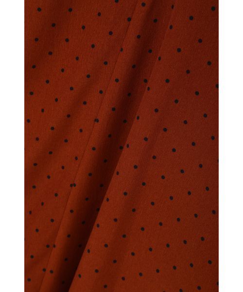 FREE'S MART（フリーズマート）の「開衿ドットワンピース（ワンピース・レディース・ブラウン系その他/ダークネイビー・FREE）」の16枚目の写真