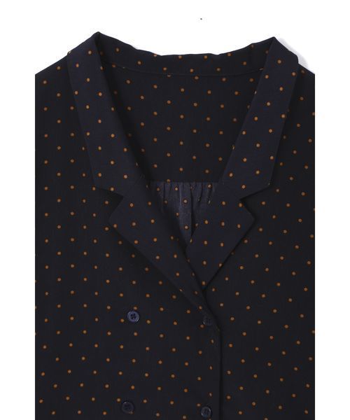 FREE'S MART（フリーズマート）の「開衿ドットワンピース（ワンピース・レディース・ブラウン系その他/ダークネイビー・FREE）」の20枚目の写真