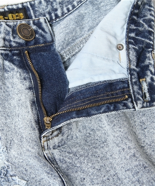 LB-03（エルビー・ゼロスリー）の「ケミカルショートパンツ（その他パンツ・レディース・スカイブルー系・MEDIUM/SMALL）」の7枚目の写真
