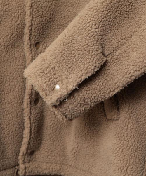 BEAUTY&YOUTH UNITED ARROWS（ビューティーアンドユースユナイテッドアローズ）の「BY ボア コーチジャケット ◆（ブルゾン・メンズ・ブラック/ベージュ・SMALL/MEDIUM/LARGE/X-LARGE）」の21枚目の写真