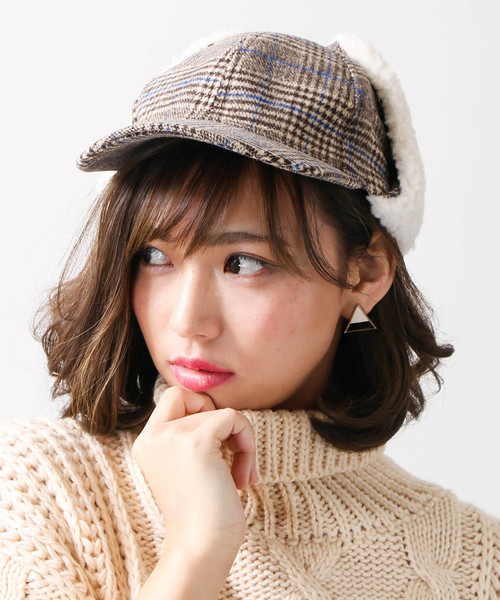 WEGO（ウィゴー）の「WEGO/チェックドックイヤーキャップ（キャップ・レディース・その他2/その他3/その他4/その他1・FREE）」の21枚目の写真