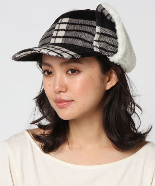 WEGO（ウィゴー）の「WEGO/チェックドックイヤーキャップ（キャップ・レディース・その他2/その他3/その他4/その他1・FREE）」の8枚目の写真