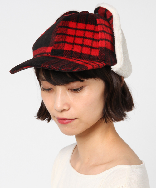 WEGO（ウィゴー）の「WEGO/チェックドックイヤーキャップ（キャップ・レディース・その他2/その他3/その他4/その他1・FREE）」の7枚目の写真