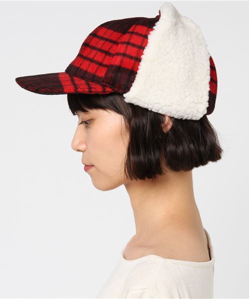 WEGO（ウィゴー）の「WEGO/チェックドックイヤーキャップ（キャップ・レディース・その他2/その他3/その他4/その他1・FREE）」の15枚目の写真