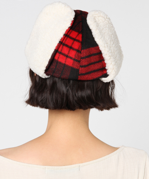 WEGO（ウィゴー）の「WEGO/チェックドックイヤーキャップ（キャップ・レディース・その他2/その他3/その他4/その他1・FREE）」の14枚目の写真