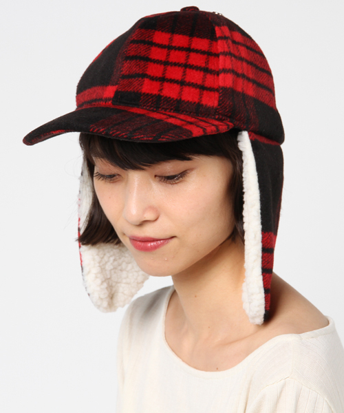 WEGO（ウィゴー）の「WEGO/チェックドックイヤーキャップ（キャップ・レディース・その他2/その他3/その他4/その他1・FREE）」の13枚目の写真