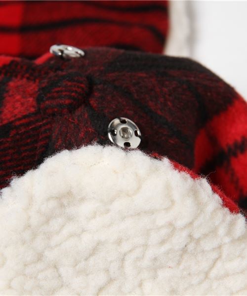 WEGO（ウィゴー）の「WEGO/チェックドックイヤーキャップ（キャップ・レディース・その他2/その他3/その他4/その他1・FREE）」の12枚目の写真