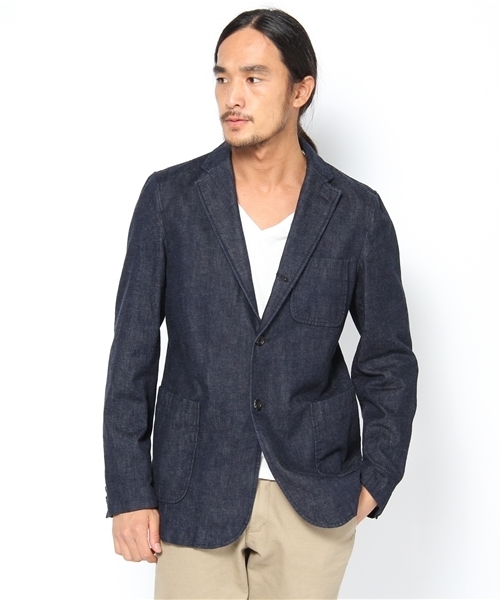 BEAMS PLUS　ビームスプラス　テーラードデニムジャケット BEAMS PLUS+ デニム テーラードジャケット