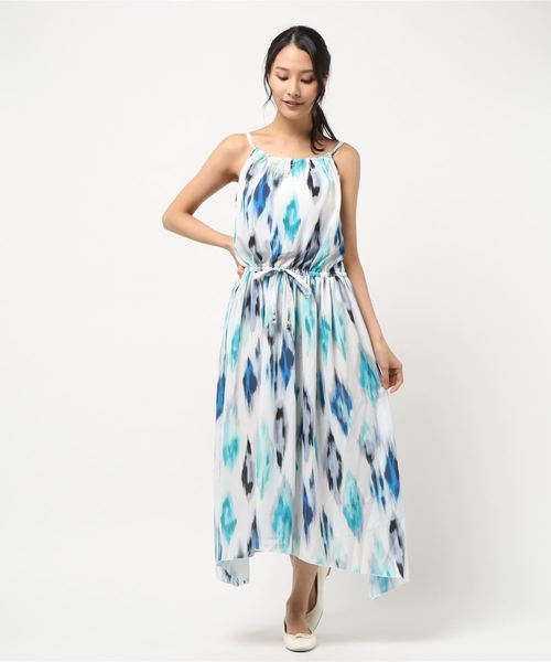 Veil Cruise コーラルベールクルーズ タイダイ マキシワンピース 水着用リゾートウェア ワンピース Coral Veil ワンピース Coral Veil コーラルベール のファッション Coral
